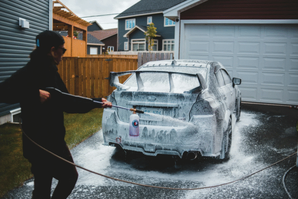 I will wash your car to a perfect shine
