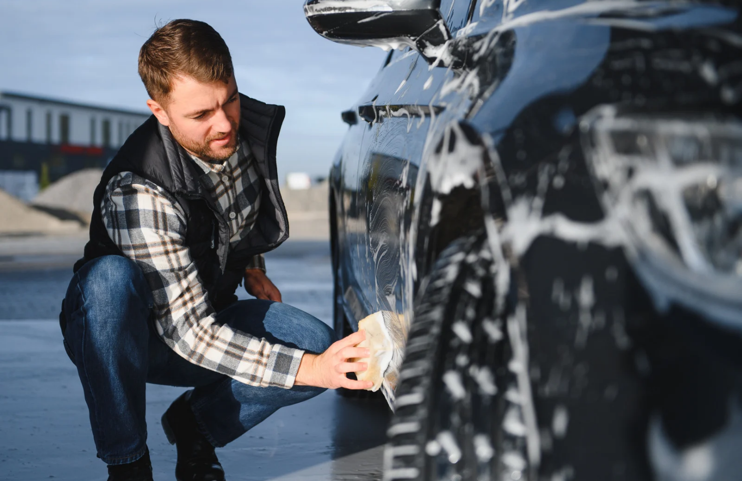I will wash your car to a perfect shine I will wash your car to a perfect shine
